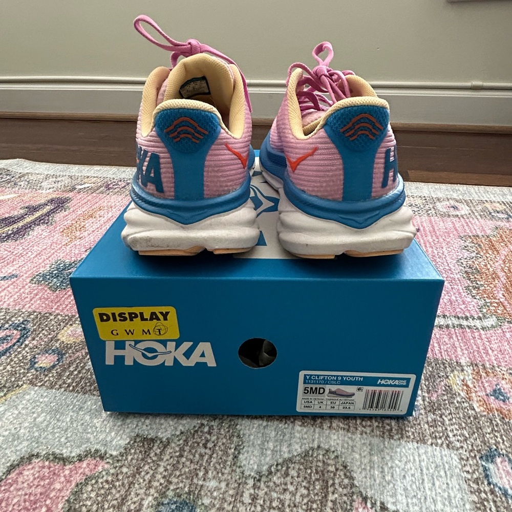 Hoka Kids Sneakers - Pink and Blue